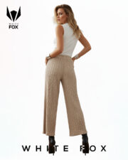 شلوار پلیسه زنانه کرمی