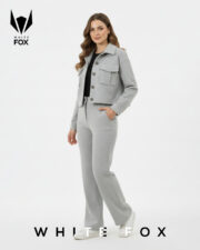 ست دو تکه فوتر خاکستری