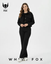 ست دو تکه فوتر سیاه